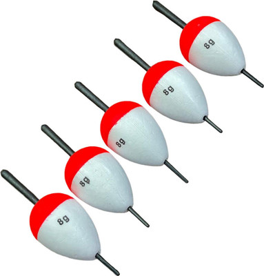 HouseOfCommon Surface Plastic Fishing Lure(Pack of 5, Size 8)