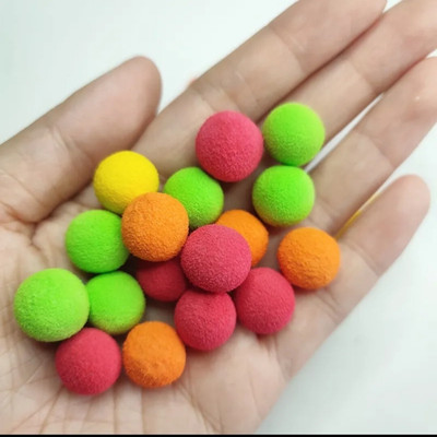 HouseOfCommon Soft Bait Sponge Fishing Lure(Pack of 12, Size 12)