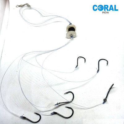 CORAL INDIA Jigs Carbon Steel Fishing Lure(Pack of 6)