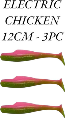 HouseOfCommon Soft Bait Silicone Fishing Lure(Size 12)