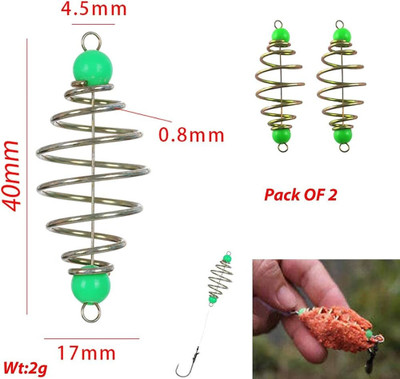 IRONCORE Hard Bait Carbon Steel Fishing Lure(Pack of 2, Size 40)