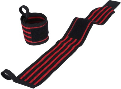 COOL INDIANS Gym hand band Man & Women For Weightlifting,Workout, Training Sports fitness Wrist Support(Red, Black)