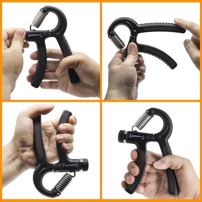 ODDISH; way to fitness Hand Exerciser Forearm Hand Grip Strengthener is Adjustable (Black) Fitness Grip Hand Grip/Fitness Grip