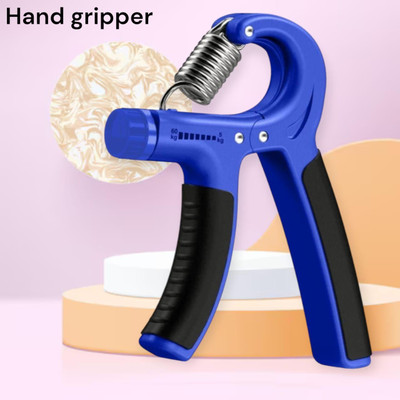 SRD HD-FU Hand Adjustable Resistance(5-60KG) Hand Gripe Blue Hand Grip/Fitness Grip(Multicolor)