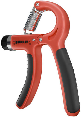 LIONFIT Adjustable Hand Gripper 5-60kg Heavy Duty Gripper Hand Grip/Fitness Grip(Orange)