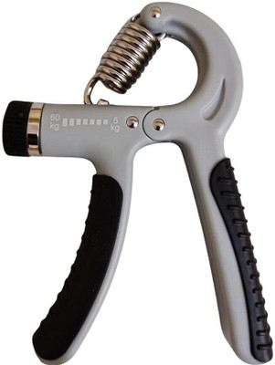 NK HOL Adjustable Hand Gripper Strength for Men And Women Hand Grip/Fitness Grip(Black, Grey)