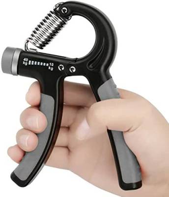 BoldFire Adjustable Hand Grip With Counter and Metal Hand Gripper