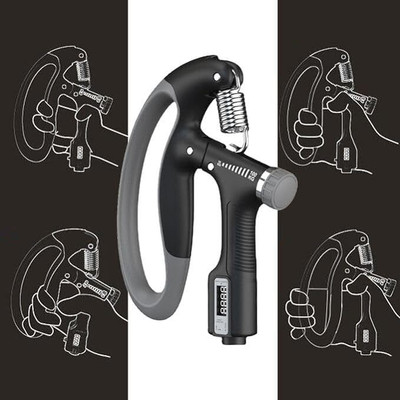 PAVITYAKSH ADJUSTABLE COUNTING GRIP Adjustable Hand-Grip Exerciser with Counter Hand Grip/Fitness Grip(Multicolor)