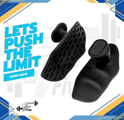 FFive Weight Lifting Grip Pads Anti Hand Barbell Tape Finger Grips Top Quality Hand Grip/Fitness Grip(Multicolor)