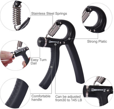 IPL KRO ™ Non-Slip Gripper, Great for Athletes Pianists Kids & Hand Rehabilitation Hand Grip/Fitness Grip