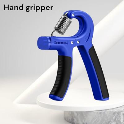 SRD HR-6H Hand Grip Strengthener, Adjustable Resistance 5-60kg Blue Hand Grip/Fitness Grip(Multicolor)