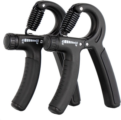 HOC Hand Exerciser Forearm Exerciser Strengthener Fitness Grip ( MULTICOLOR ) Hand Grip/Fitness Grip