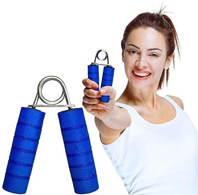 SERVEUTTAM very Tight Highly Durable Hand Grip/Fitness Grip(Blue)
