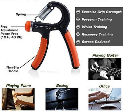 Oddish ADJUSTABLE HAND AND FITNESS GRIPPER Hand Grip/Fitness Grip