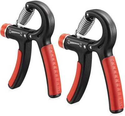 Vimla COMBO-2)ADJ. HAND GRIP WITH HAND STRAIGHTHENER (Multicolor) Hand Grip/Fitness Grip