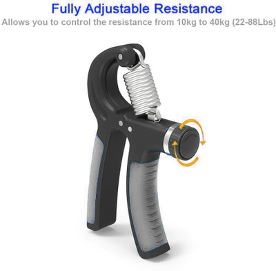 Friends Mart 5444 Hand Grip Strengthener, Grip Strength Trainer R-Shape for Muscle Hand Grip/Fitness Grip