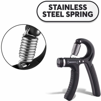 ABC Serveuttam Adjustable Hand Grip Strengthener (Black) Hand Grip/Fitness Grip