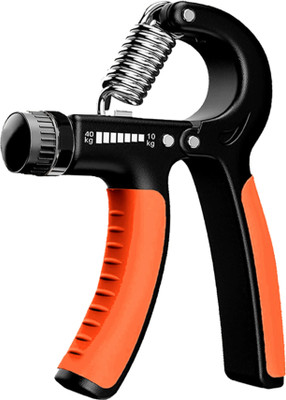 TRUE INDIAN Gripper Hand Strengthener Resistance Exerciser Fitness Grip Finger Exerciser Hand Grip/Fitness Grip(Orange)