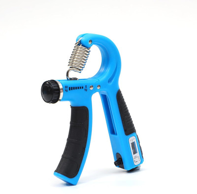 GymWar Professional Grip Strengthener With Counter Hand Gripper Hand Grip/Fitness Grip(Blue)