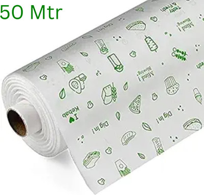 karron Butter Paper for Roti | Food Wrapping Paper | Butter Paper for Cake Parchment Paper(50 m)