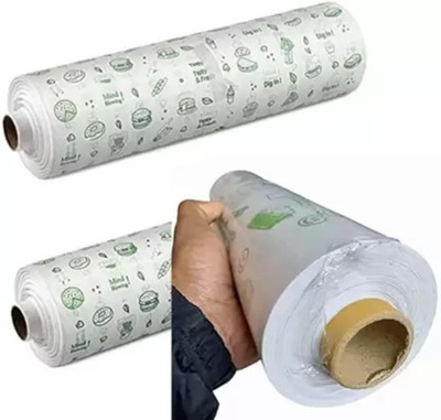 RTB 2 PCS 25 METER BUTTER PAPER FOR FOOD WRAPPING AND PACKING Parchment Paper(Pack of 2, 50 m)