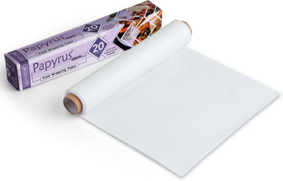 PAPYRUS Butter Paper Roll | Food Wrapping Paper Roll Food | WRAP Food Wrapping Shrinkwrap(20 m)