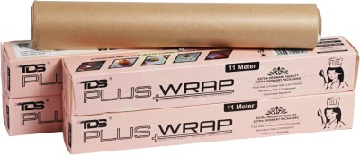 TDS PLUS WRAP 11 Meter Food Wrapping Butter Paper Pack 4 Parchment Paper(Pack of 4, 44 m)