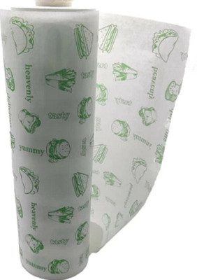 Ziccs Food wrapping butter paper 1 Kg | paper roll for food baking paper butter papers Paper Foil(200 m)