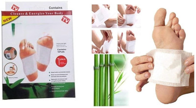 DN BROTHERS Premium Quality Cleansing Foot Patch Toxin Remover(2 Pkt-20 Pads) DN128