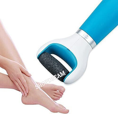 MAXBIN Pedicure Scrubber, Dead Skin and Callus Remover Perfect Electronic Dry Foot File/foot scrubber for dead skin/pedicure scrubber for feet This pedicure tool does not contain sharp blades you would typically find in a foot shaver, so it's safe to use as directed in the home. [PACK OF 1]