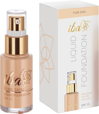 Iba Pure Skin Liquid  Foundation(Golden Beige, 30 ml)