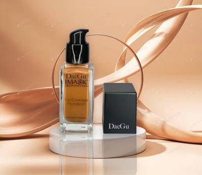 Daegu Imagic Professional Full Coverage Foundation for Dark skin color Foundation