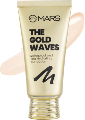 MARS Waves Foundation(105-Creamy Beige, 60 ml)