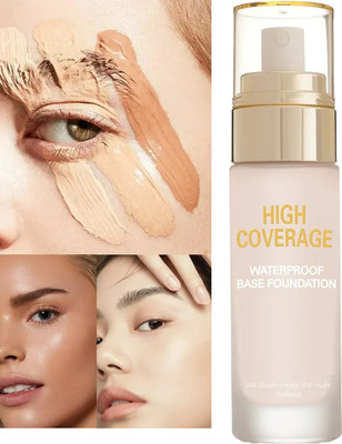 Sheny oil Free Matte Foundation High Coverage Waterproof Foundation(BEIGE, 60 ml)