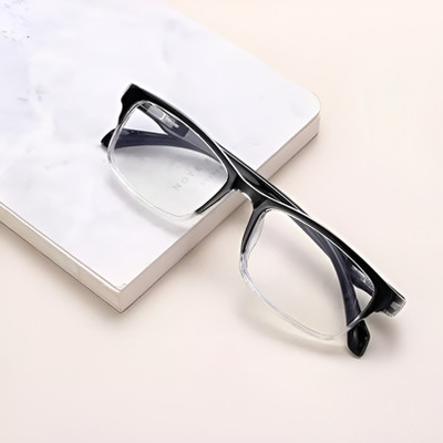 Glasso Full Rim (+1.25) Rectangle Reading Glasses(130 mm)