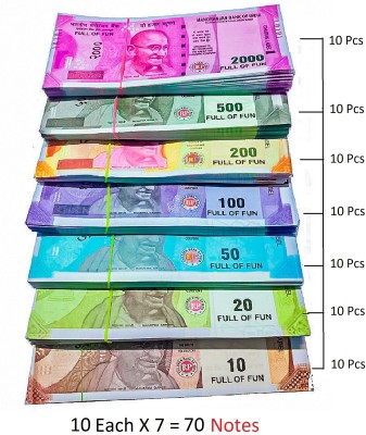 CNA 2022 CHAMA Fake currency Note Gag Toy(Multicolor)