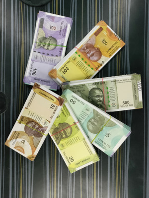 MegaValue Dummy Indian Rupees Currency Notes ( 6x10=60 notes) for Kids Play Toy Fake Notes of 10 20 50 100 200 500 for Children Activity Play, Multicolor Gag Toy(Multicolor)