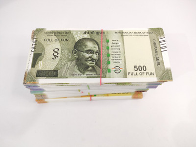 BBS DEAL (10*6=60 note )Dummy Indian Currency Duplicate Money Notes Denomination All New New Fake currency Note Gag Toy(Multicolor)