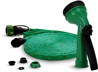 Jiyancreation Adjustable 8 Pattern Water Spray Gun Trigger High Pressure 10 L Hose-end Sprayer(Pack of 1)