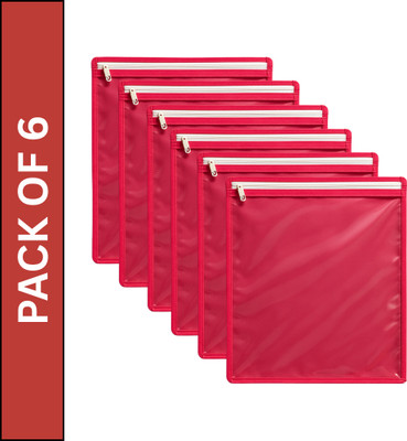 INNWYN Set of 6 Single Non-Woven Saree SSC6p(Pink)