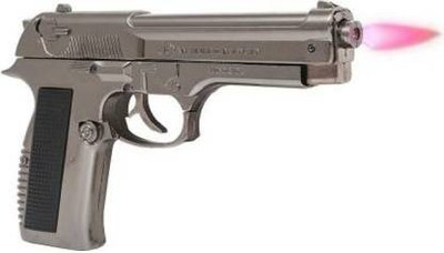 Peshkar gun lighter' 608-LIGHTER Pocket Lighter(black)