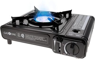 4uonly Stainless Steel Manual Butane Gas Stove(1 Burners)