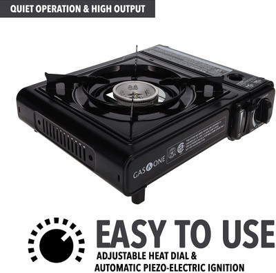 TECHEL Stainless Steel Manual Butane Gas Stove(1 Burners)