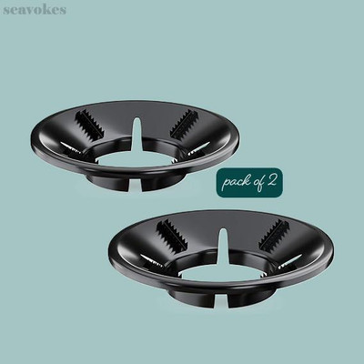 SKYVOKES New Burner Stand Gas Saver Stand Jali Ring Fire & Windproof Energy Saving 5 kg Roaster(Black)