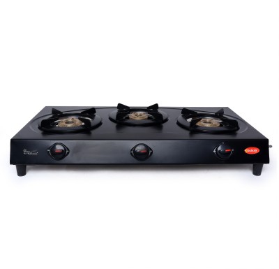 Sunflash Galaxy Cat Brass Burner Auto-ignition Black Body Save Fuel Iron Automatic Gas Stove(3 Burners)