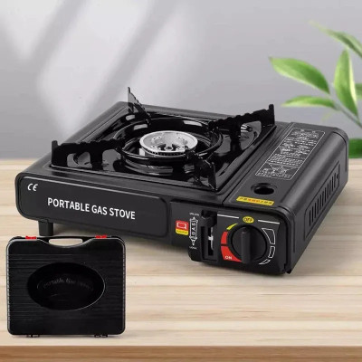 4uonly Stainless Steel Manual Butane Gas Stove(1 Burners)