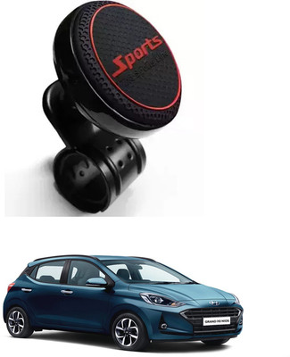 E-Shoppe Aluminium Car Steering Knob(Black, Red)