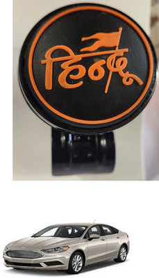 E-Shoppe Metal Car Steering Knob(Black)