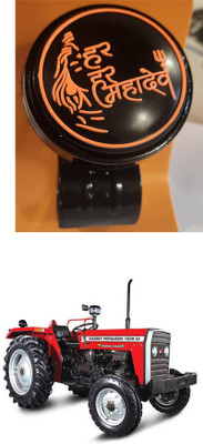 E-Shoppe Metal Car Steering Knob(Black)