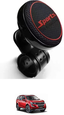 E-Shoppe Aluminium Car Steering Knob(Black, Red)